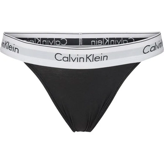Calvin Klein Tanga ICON Cotton-Modal – gråmeleret