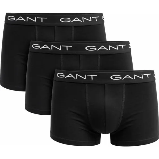 Gant Boxershorts Trunk 3-pak Sort 3XL