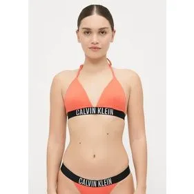 Calvin Klein Trekantet Bikinitop – dazzling coral
