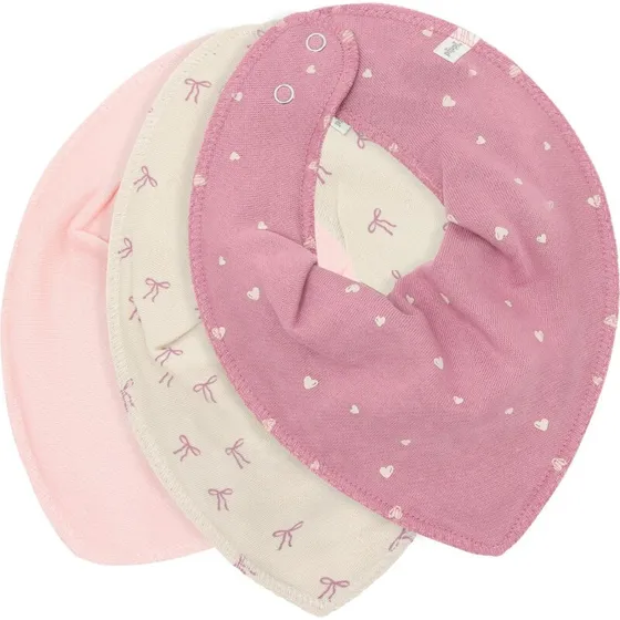 Pippi 3-pak savlesmække Mauve Orchid (bandana)