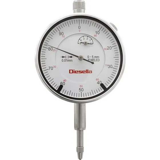 Måleur DIN878 ø56mm 0-5x0,01mm m/Werkcertifikat