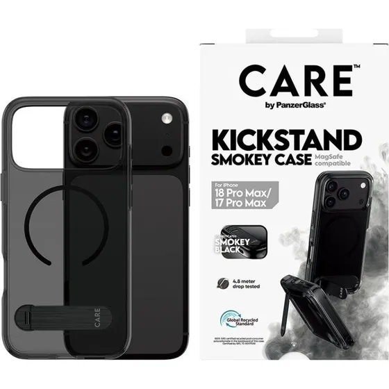 PanzerGlass CARE Kickstand MagSafe Case til iPhone 17/18 Pro Max