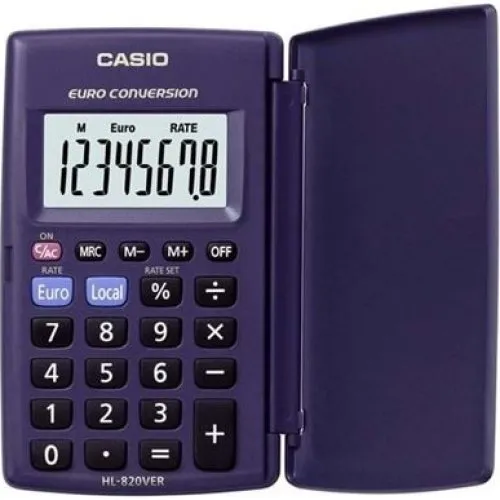 Casio HL-820Vera Lommeregner med 8 cifre og stort display