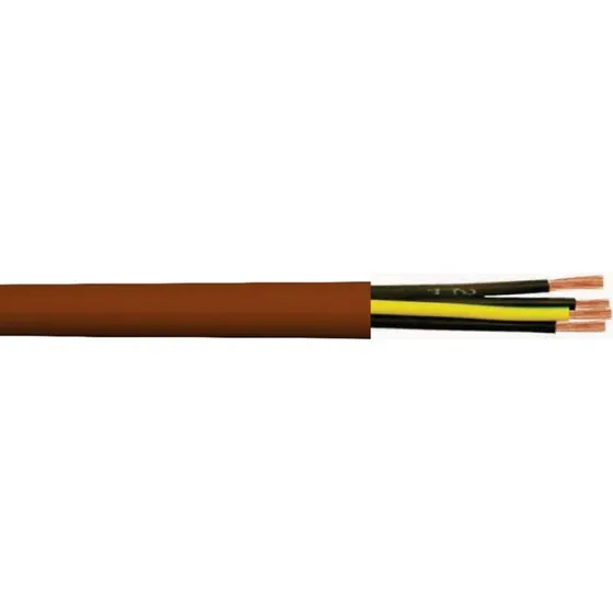 Styrekabel HS-JZ 4G1,5 Brun CTS UV-bestandigt