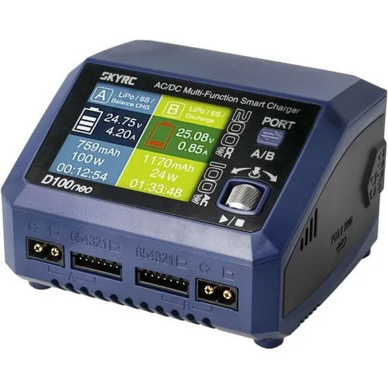 SkyRC DRC100neo oplader 2x100W AC/DC