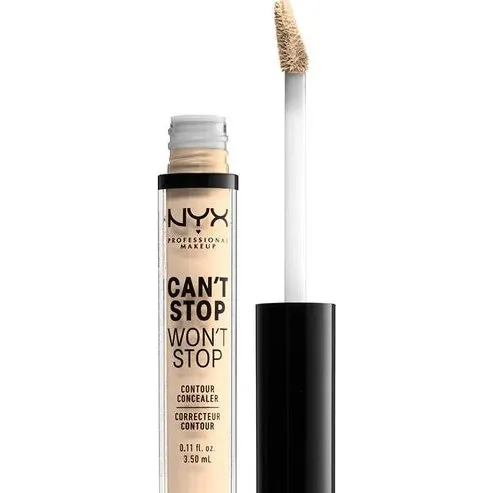 NYX Can't Stop Won't Stop Contour Concealer, Soft Beige 3,5 ml