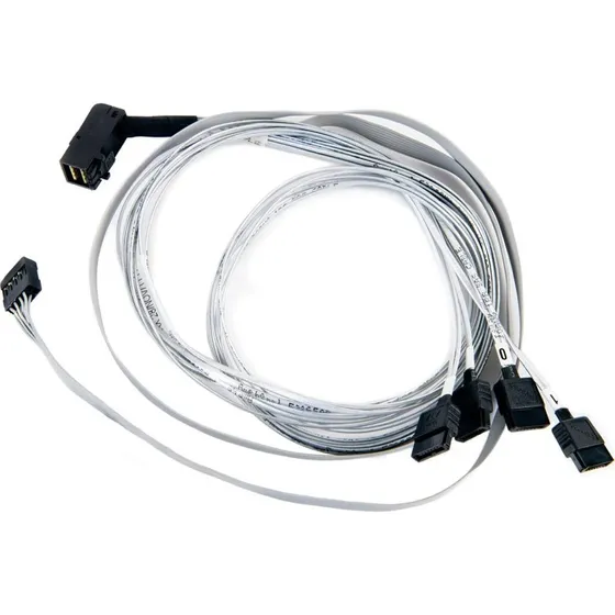 Adaptec I-RA-HDMSAS-4SATA-SB SAS til SATA adapterkabel, 0,8 m