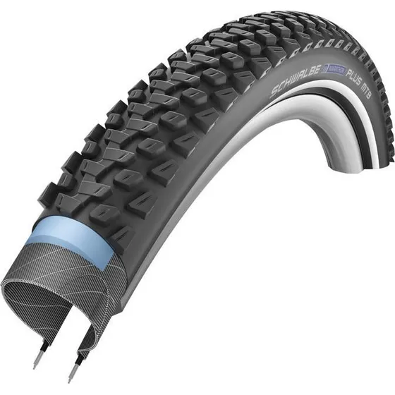 Schwalbe Marathon Plus MTB 26x2.10 SmartGuard - Sort/Refleks