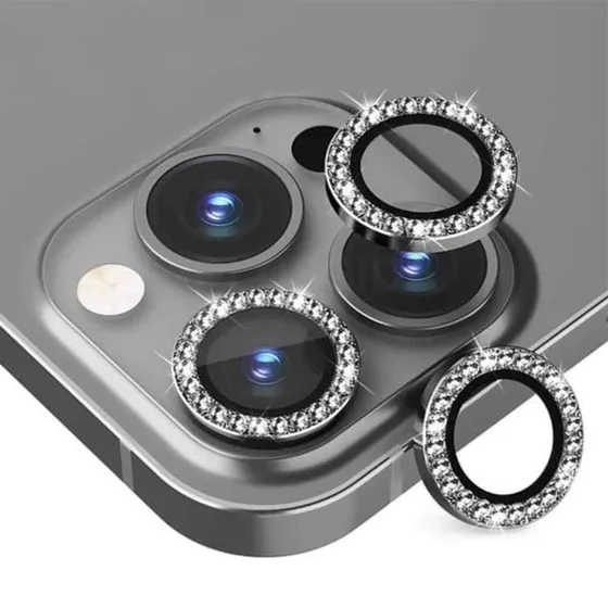 iPhone 14 Pro/Pro Max Lens Cover Bling Diamond Sort