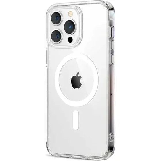 iPhone 13 Pro Magnetisk MagSafe Cover - Gennemsigtig