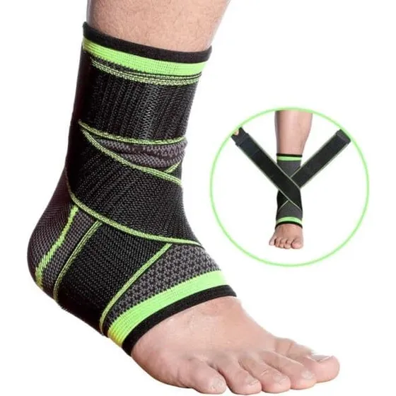 Ankelstøtte med komprimering EUR38-41