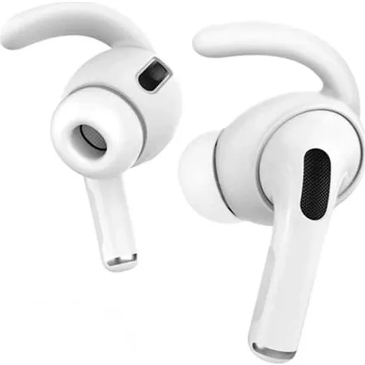 AirPods Pro Ear Hooks - Hvide Silikone Ørehooks