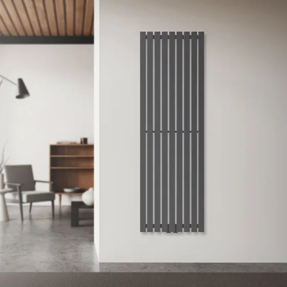 Stella Designradiator Antracit 48x140cm