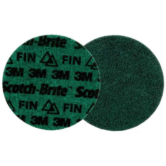Scotch-Brite PN-DH Sliberondel Fin 125mm med hul