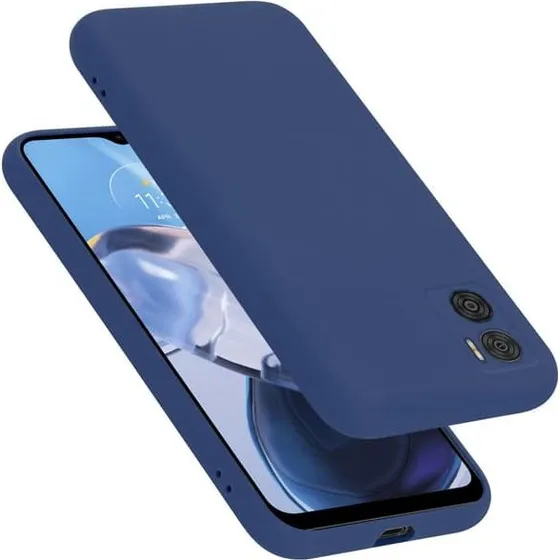 Cadorabo Etui til Motorola MOTO E22 / E22i - Blød Silikone