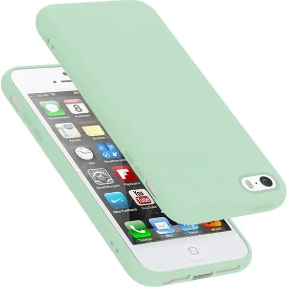 Cadorabo Etui til Apple iPhone 5 / 5S / SE 2016 - Blød Silikone
