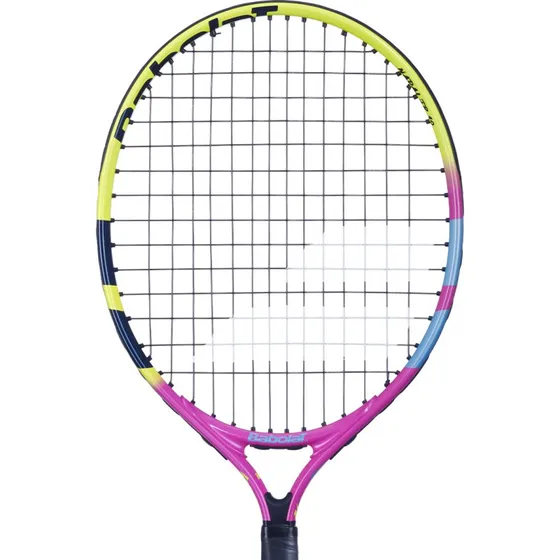 Babolat Nadal Junior 19" Tennisketcher – Gul/Orange/Lilla