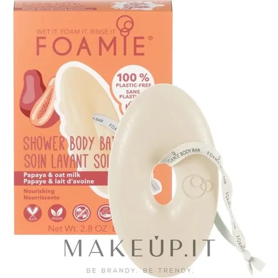Foamie 2 i 1 Body Bar Havre til Be Smooth - 80 g