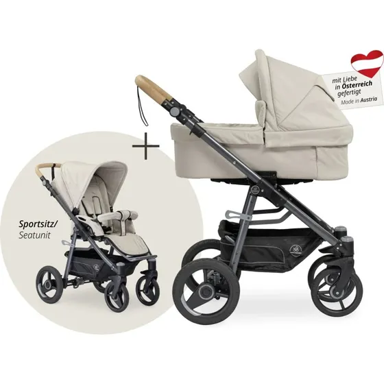 Naturkind Lux Evo Kombivogn - Cream