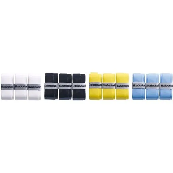 Babolat Pro Tour Overgrip x3 (hvid)