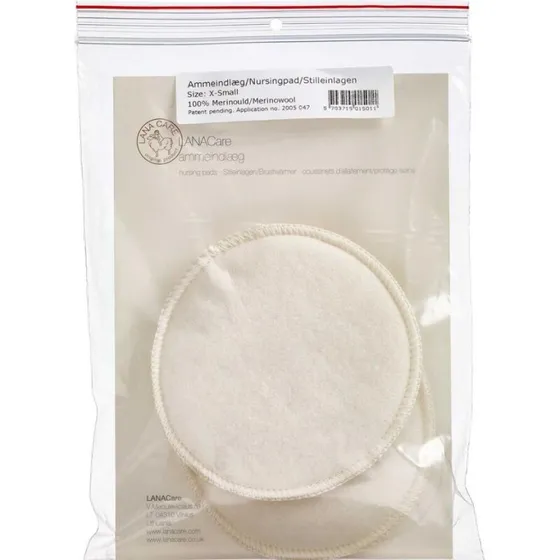 Lana Softline ammeindlæg uld X-Small 12 cm (1 par)