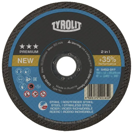 Tyrolit Premium 41F Skæreskive 230x1,9 A46Q-BFP