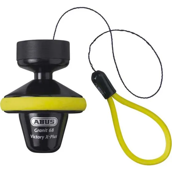 Abus Granit Victory X-Plus 68 disklås 1,4 cm gul/sort