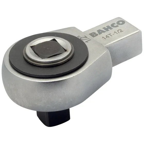 Bahco Skraldehoved 1/2" gennemstik-4kt med 9x12mm adapter