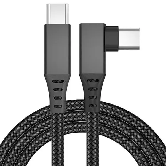 USB-C VR Link Kabel 5m til Oculus Quest 2 - USB 3.1 med 90° stik