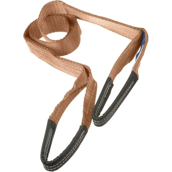 Båndstrop polyester brun 6T 3m