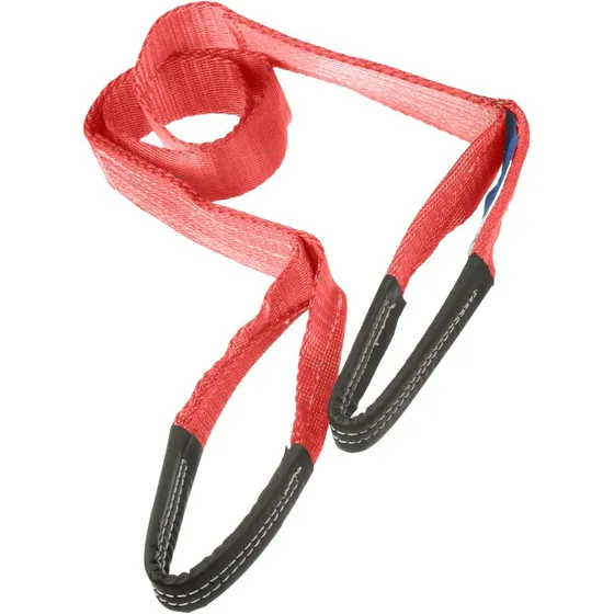 Båndstrop polyester rød 5T 4m