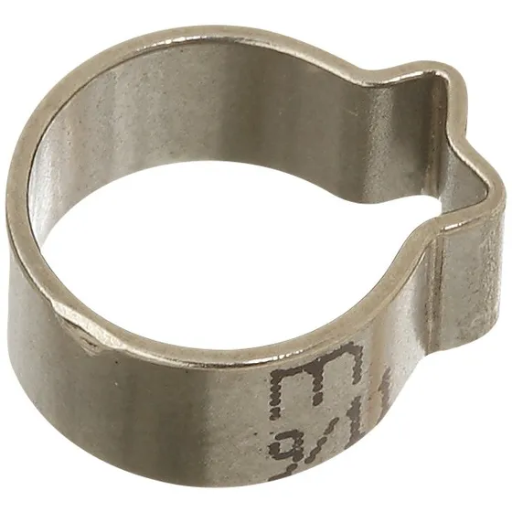 Øreklemme m/1 øre A2 11-13mm i rustfrit stål