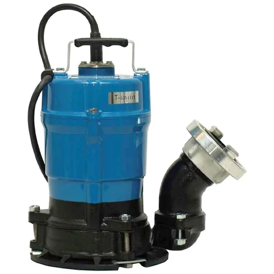 Tsurumi HS2.4S Entreprenørpumpe 230V m/bundsug 2"