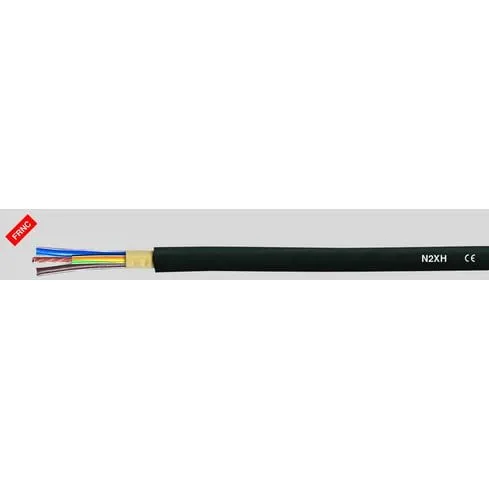 N2XH-J 3G2,5 Installationskabel, Sort, Afmål