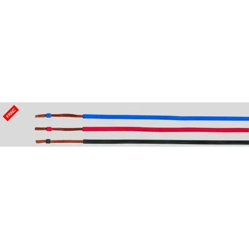 Monteringsledning H05Z-K 1x1 mørkeblå/hvid