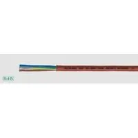 SiHF Siliconekabel 3G0.75 Rødbrun
