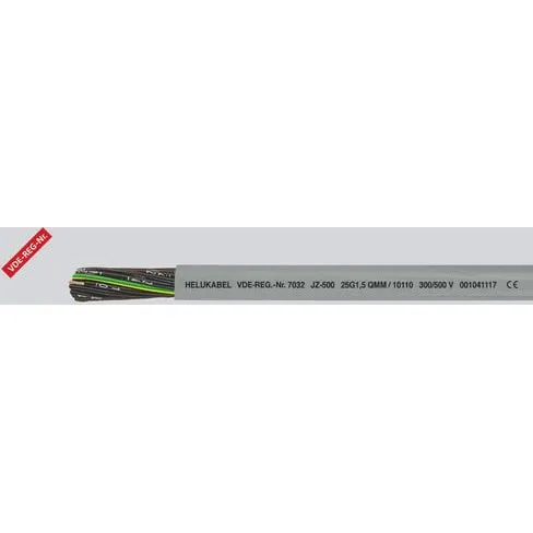 OZ-500 Styrekabel 2x2,5 afmål
