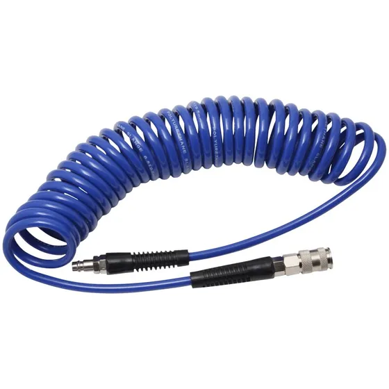 Flair PU spiralslange 5x8 mm, 9 m