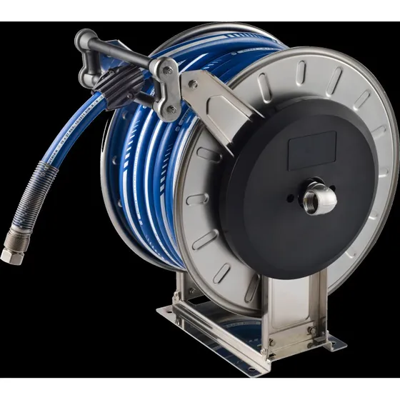 Faicom Rustfri Slangeopruller 20m 3/4" til Vand og Luft