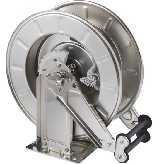 Faicom rustfri slangeopruller, 15 m, 1" 100°C 20 bar