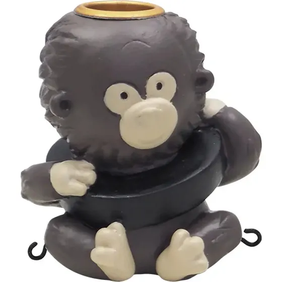 Bogstav O med orangutang til navnetog, håndmalet