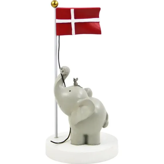 Bordpynt Elefant og Mus – Kids by Friis (14,5 cm)