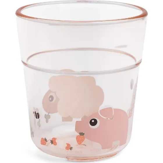 Done by Deer Tiny Farm Glas – Pudder (Tritan, BPA-fri)