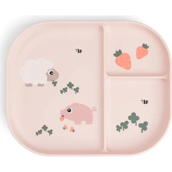 Done By Deer Foodie Ruminddelt Tallerken Tiny Farm, Pudder