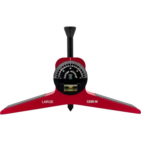 Flange Wizard Centerhoved til 12"+ rør med magnet og libelle