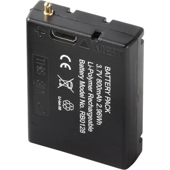 WRKPRO Genopladeligt Li-Ion batteri til pandelampe Q2 (800mAh)