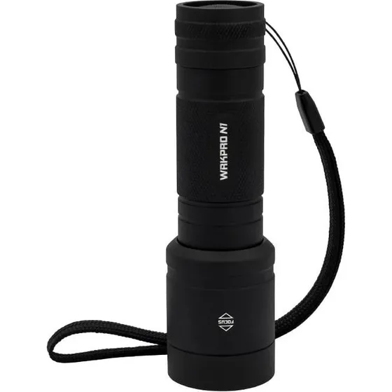 WRKPRO Stavlygte N1 450 Lumen med fokus og batterier