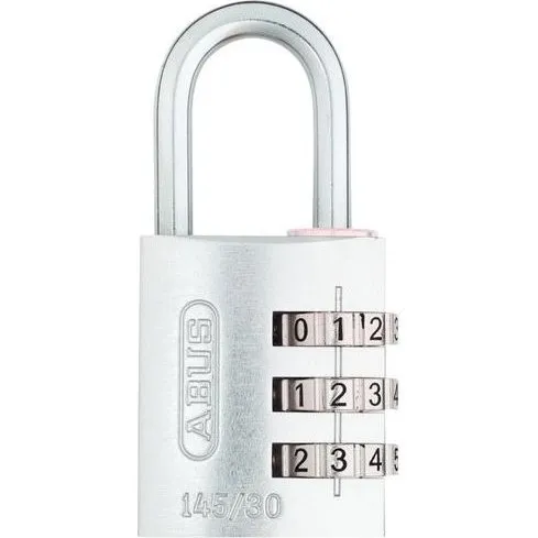 ABUS Kodelås 145/40 4-cifret, sølv