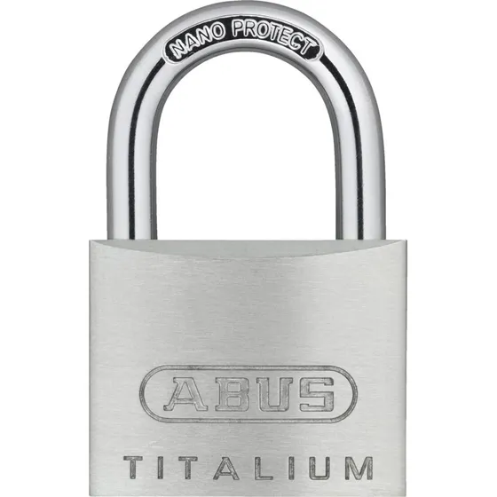 ABUS 64TI/30 Titalium hængelås 30 mm sølv