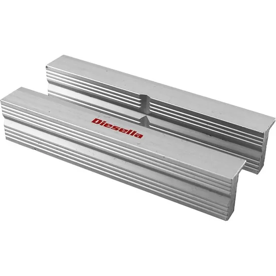 Alu. beskyttelseskæber 135 mm riflet med neodymium magneter